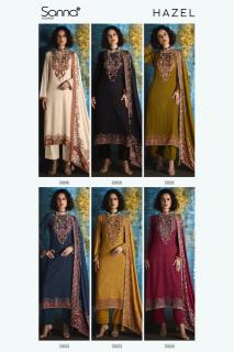 Sanna fashion hazel bengal dress material wholesale
